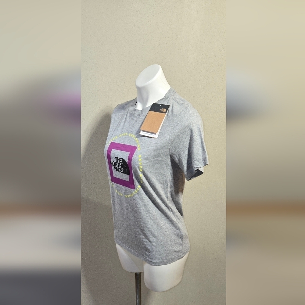 NWT The North Face Climate Conscious Cotton Tee Women's Size XS - Picture 3 of 6